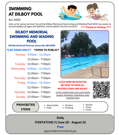 Dilboy Pool Free Public Swim 3